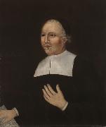 Beardsley Limner Reverend John Davenport oil on canvas